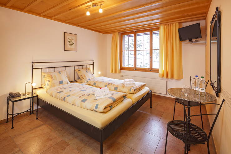 Einzel- und Doppelzimmer Classic | Hotel Berghaus Griesalp