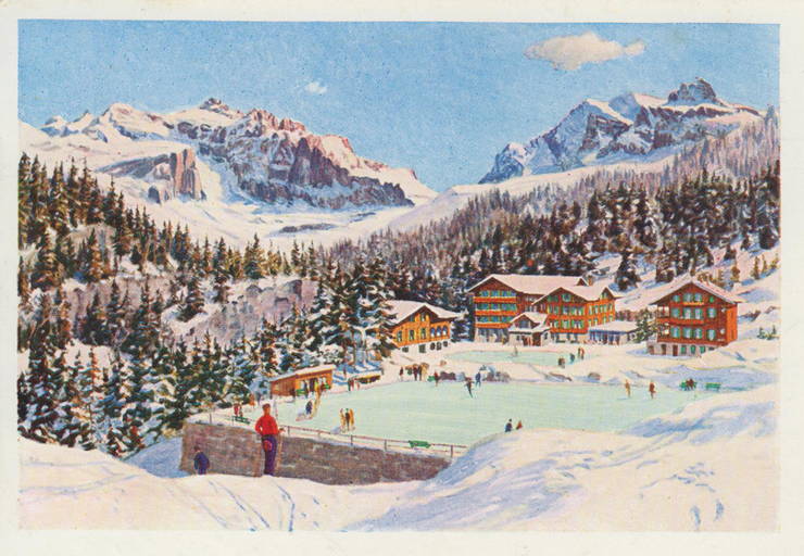 Griesalp im Winter 1913